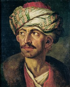 Kopf eines Orientalen oder Porträt vermutlich von Mustapha, ca. 1819-21