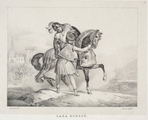 Lara verwundet von Theodore Gericault