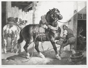 Der französische Schmied von Theodore Gericault