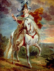 Marie de Medici bei Pont-de-Ce von Theodore Gericault