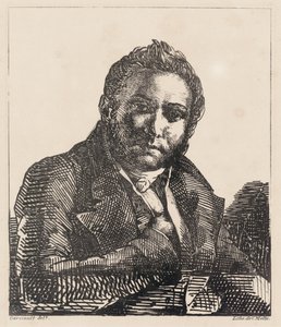 Porträt von Auguste Brunet, dem Freund des Künstlers von Theodore Gericault