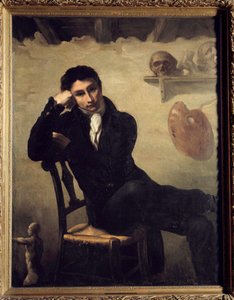 Porträt eines Künstlers in seinem Atelier von Theodore Gericault
