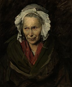Porträt einer dementen Frau