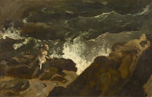 Schiffbruch am Strand von Theodore Gericault