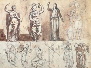 Studie nach antiken Modellen