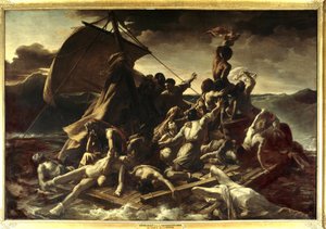 Das Floß der Medusa von Theodore Gericault