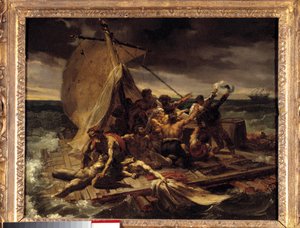 Das Floß der Medusa. Erste Skizzen von Theodore Gericault