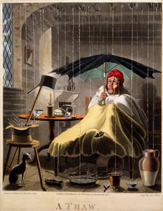 Ein Tauwetter, Druck von George Hunt, 1827