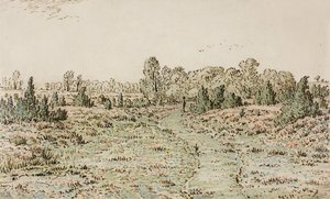 Fußweg in den Barbizonnières, 1864