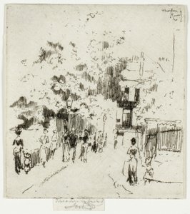 Feiertag, Ecke der Beaufort Street, Chelsea