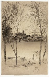 Goldregen und Battersea von Theodore Roussel