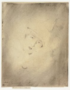 Pierrot, Porträt der Dame A. C. von Theodore Roussel