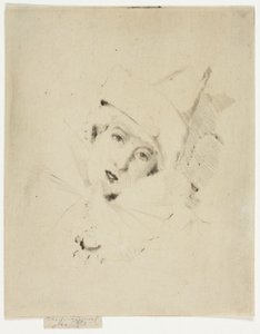 Pierrot, Porträt der Dame A. C.
