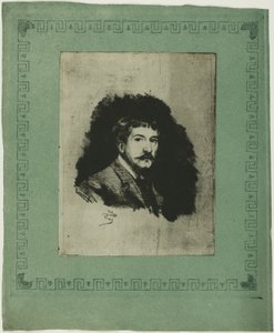 Selbstporträt von Theodore Roussel