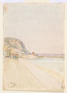 Ansicht von East Cliff, Hastings, vor 1900 von Theodore Roussel