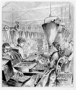 Mechanisierte Munitionsfabrik in Bridgeport, Connecticut
