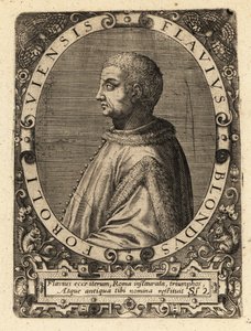 Flavio Biondo, italienischer Historiker