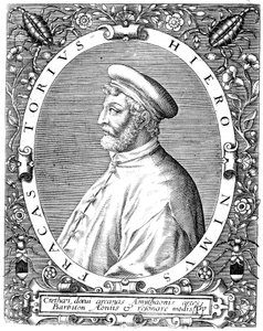 Girolamo Frascatoro, italienischer Arzt, Dichter und Astronom, spätes 16. Jahrhundert von Theodore de Bry