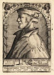 Heinrich Cornelius Agrippa von Nettesheim, deutscher Universalgelehrter von Theodore de Bry