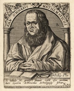 Johannes Schoner, deutscher Universalgelehrter von Theodore de Bry