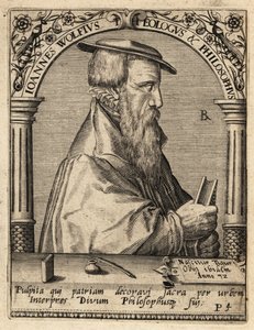Johannes Wolf, ca. 1521-1572, Schweizer reformierter Theologe von Theodore de Bry