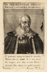 Moritz von Hessen-Kassel von Theodore de Bry