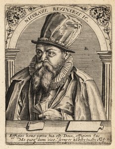 Nicolaus Reusner von Theodore de Bry
