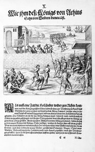 Opfergaben für den König, 1606 von Theodore de Bry
