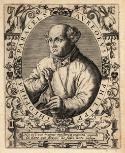 Paracelsus, Schweizer Arzt, Alchemist und Astrologe von Theodore de Bry