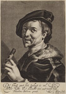 Porträt von Cornelis Bloemaert von Theodore van Baburen