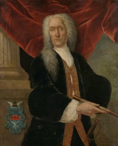 Porträt von Abraham Patras, Generalgouverneur der Niederländischen Ostindien-Kompanie von Theodorus Justinus Rheen