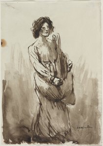 Der Brotkorbträger von Théophile Alexandre Steinlen