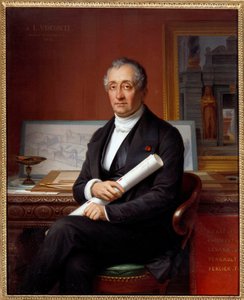Porträt von Louis Tullius Visconti (1791-1853), Architekt von Theophile Auguste Vauchelet