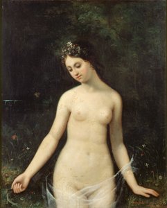 Junge nackte Frau, 1831 von Theophile Gautier