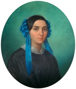 Porträt eines jungen Mädchens von Theophile Gautier