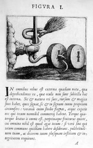 Prophezeiungsfigur I aus Prognosticatio Eximii Doctoris Paracelsi, 1536 von Theophrastus Bombastus von Hohenheim Paracelsus
