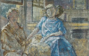 Das blaue Kleid von Therese Lessore