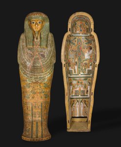 Sarg von Bakenmut, späte 21. bis frühe 22. Dynastie, um 1000-900 v. Chr.