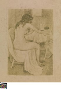 Toilette machen von Théo van Rysselberghe