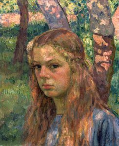 Porträt eines Mädchens, 20. Jahrhundert von Théo van Rysselberghe