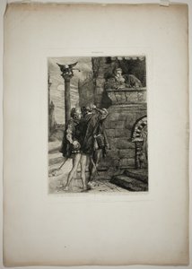 Owake! was ho! Brabantio! Diebe! Diebe!, Platte eins aus Othello von Théodore Chassériau