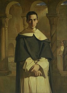 Porträt von Jean Baptiste Henri Lacordaire (1802-61), französischer Prälat und Theologe, 1841