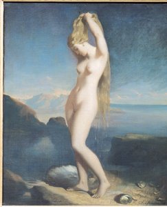 Venus Anadyomene, oder Venus des Meeres von Théodore Chassériau