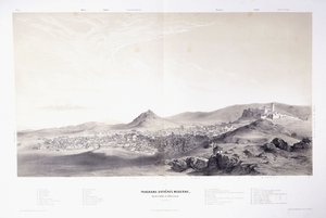 Panorama des modernen Athen von Théodose du Moncel