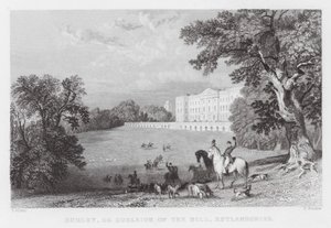 Burley oder Burleigh on the Hill, Rutlandshire von Thomas (after) Allom