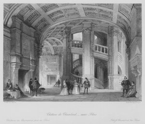 Schloss Chambord, nahe Blois von Thomas (after) Allom