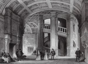 Schloss Chambord, nahe Blois von Thomas (after) Allom