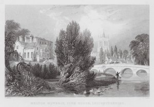Melton Mowbray, Clubhaus, Leicestershire (Stich) von Thomas (after) Allom