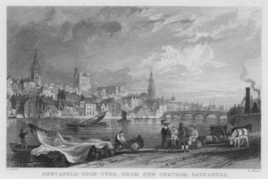 Newcastle-upon-Tyne, von New Chatham, Gateshead (Stich)