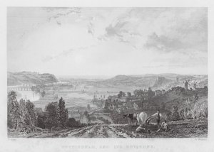 Nottingham und seine Umgebung von Thomas (after) Allom